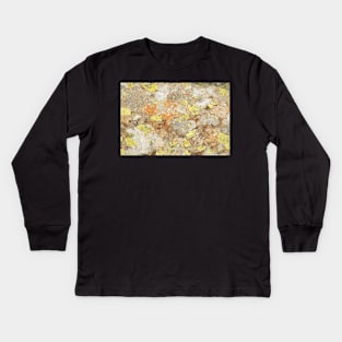 Slate Lichen Kids Long Sleeve T-Shirt